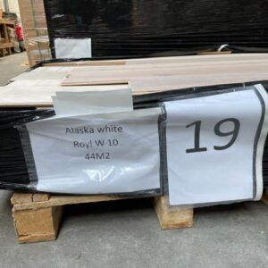 Magazijnsale Eiken Alaska White geolied (44 m²)